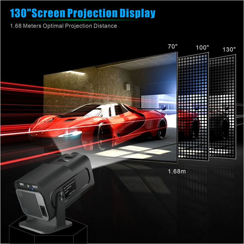 HY320 Android Kleiner HD Smarter Projektor 1080p