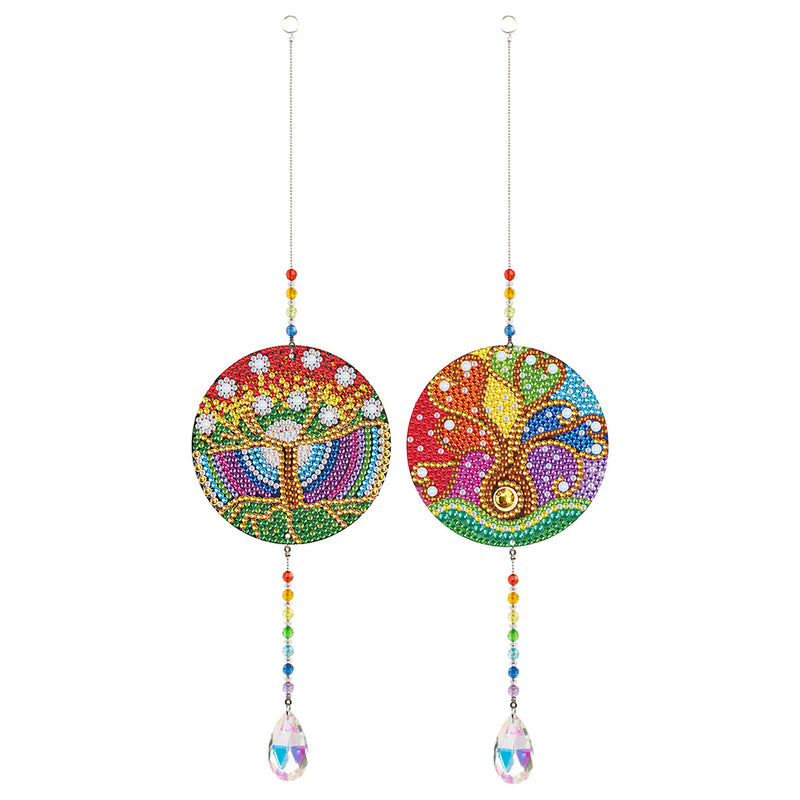DIY Diamond Painting Prismatic Pendant