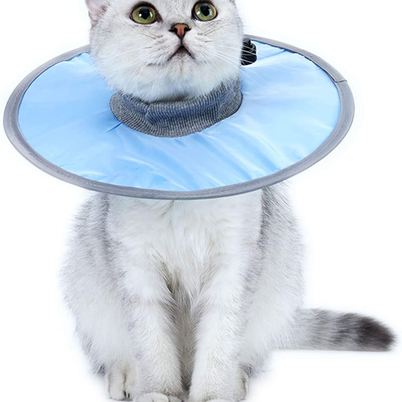 Waterproof Cat Recovery Collar  Adjustable Pet Cone Collar  Protective Cat Neck Cones To Stop Licking Wounds Lightweight Kitten Cones After Surgery Elizabethan E Collar For Cats Small Dog Puppy