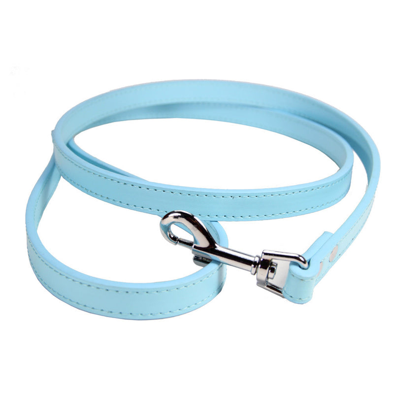 Pet Leash Cat PU Leather Dog Chain