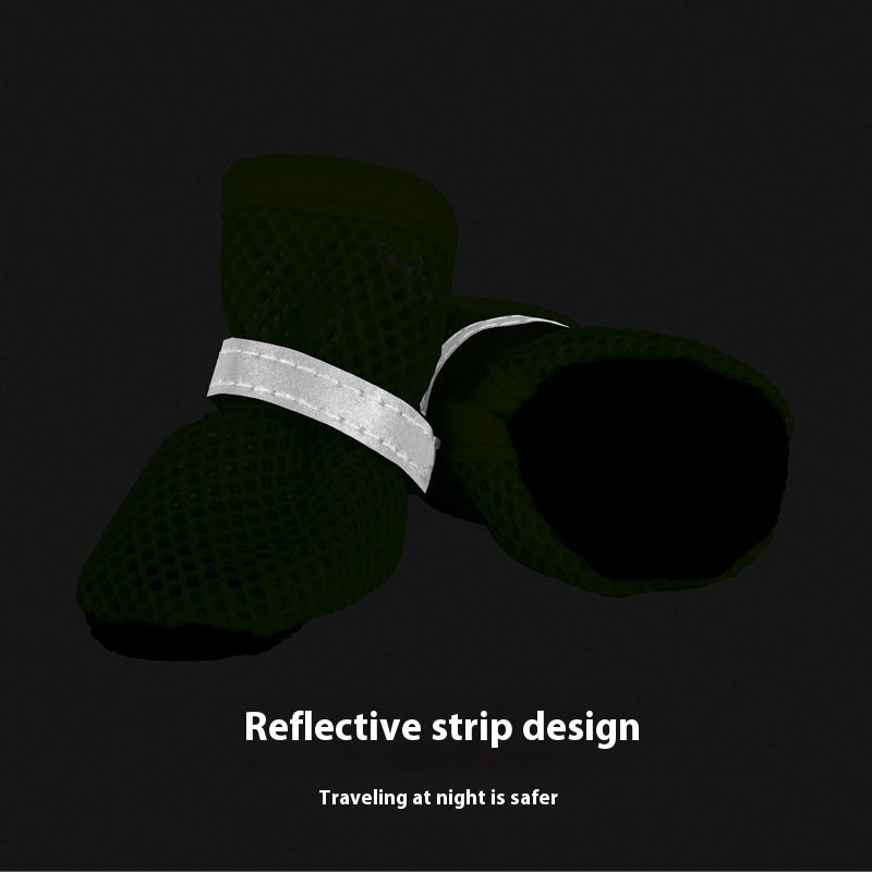 Summer Non-slip Breathable And Wearable Pet Dog Shoes