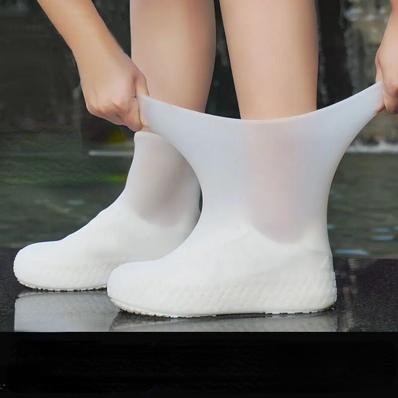 Wanderstiefel für Damen und Herren – rutschfest, strapazierfähig, leicht zu transportieren, aus Silikon, Regenstiefel