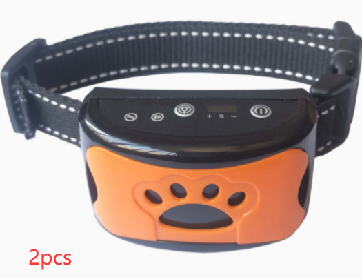 Hundetraining Halsband Wasserdicht Elektrisch Haustier Fernbedienung Wiederaufladbarer Hunde Trainer Bell Stopp Gerät Mit Schock Vibration Ton