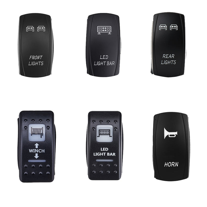 Waterproof push button switch