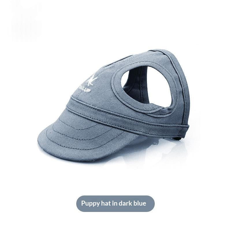 Pet Sunshade Ear Exposing Headpiece