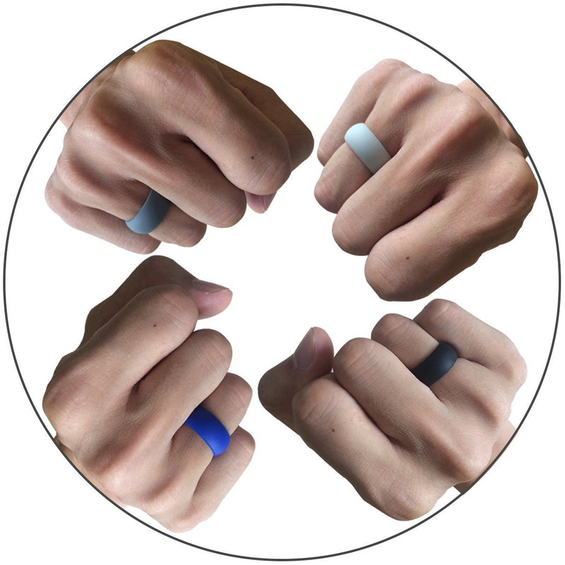 Men's electronic cigarette silicone ring