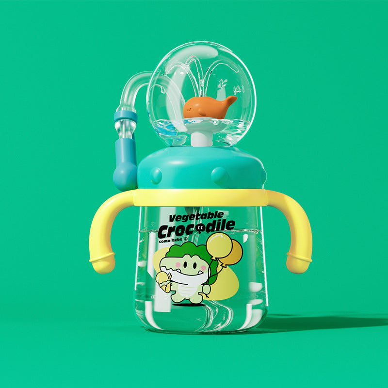 Children's Fun Whale Diving Fountain Cup