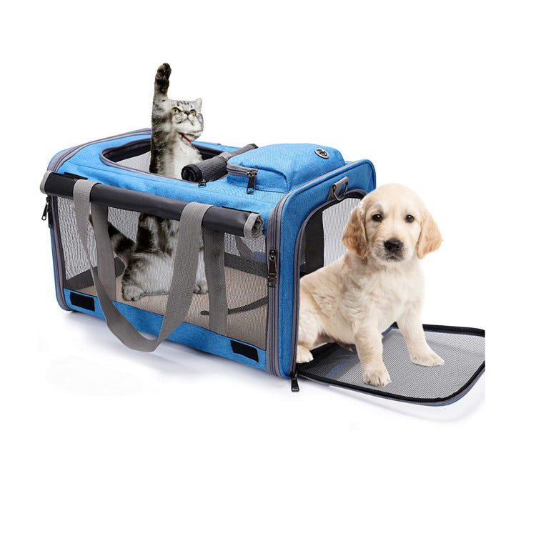 Bolsa portátil de ombro para cachorro e gato para animais de estimação