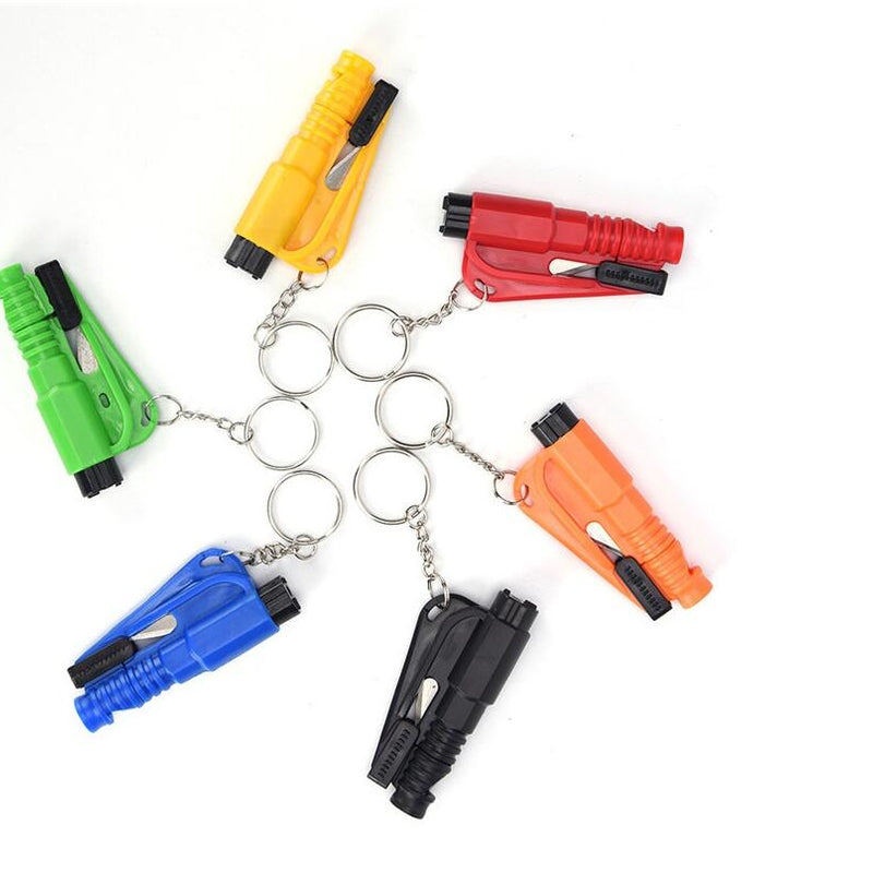 Mini Emergency Safety Hammer Keychain