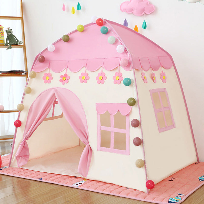 Kinderspielzelt Baby Spiele Blumen Blüten Haus