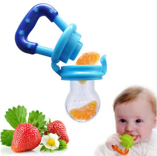 Chupeta de Silicone para Bebé, Encapsulada para Acalmar, Utensílio de Alimentação Complementar