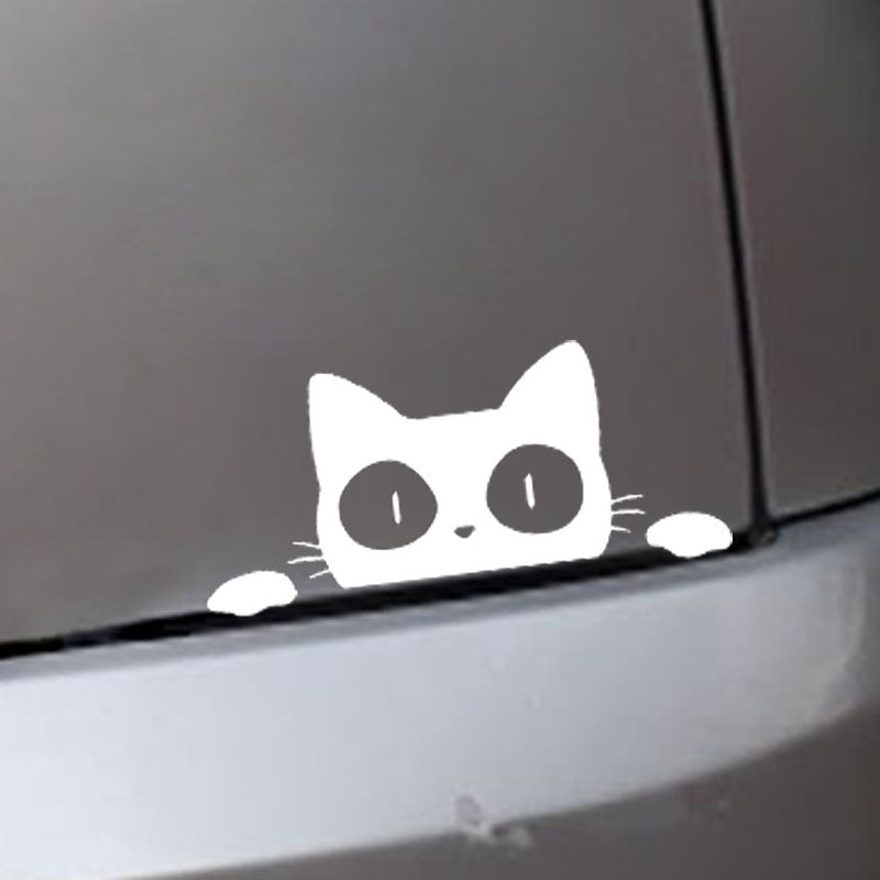 Foreign Trade Car Sticker Voyeur Cat