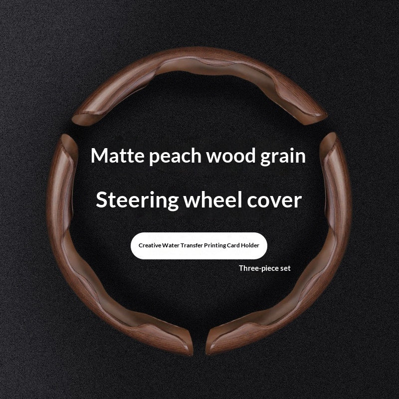 Water Transfer Printing Grain Steering Wheel Cover