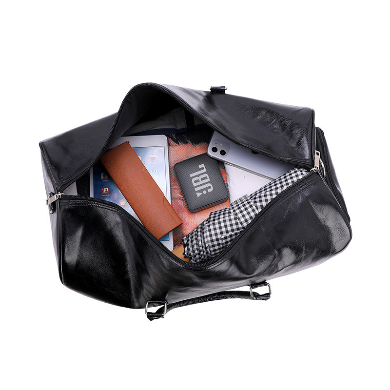 PU Retro-Business-Reisetasche mit großem Fassungsvermögen für Kurztrips