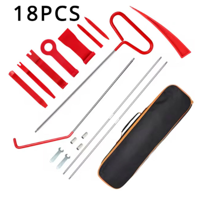 Car Tool Kit With No Damage Air Wedge Bag