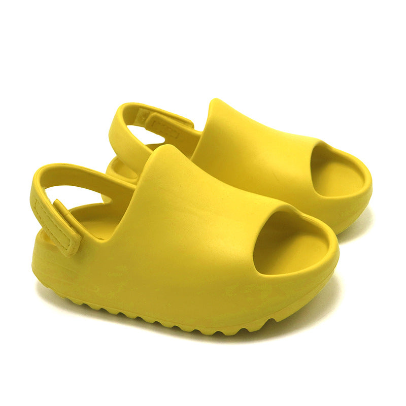 Sommerliche Hausschuhe und Sandalen mit Plateau für Jungen und Mädchen
