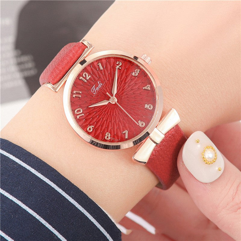 Ladies watch female student Korean style simple