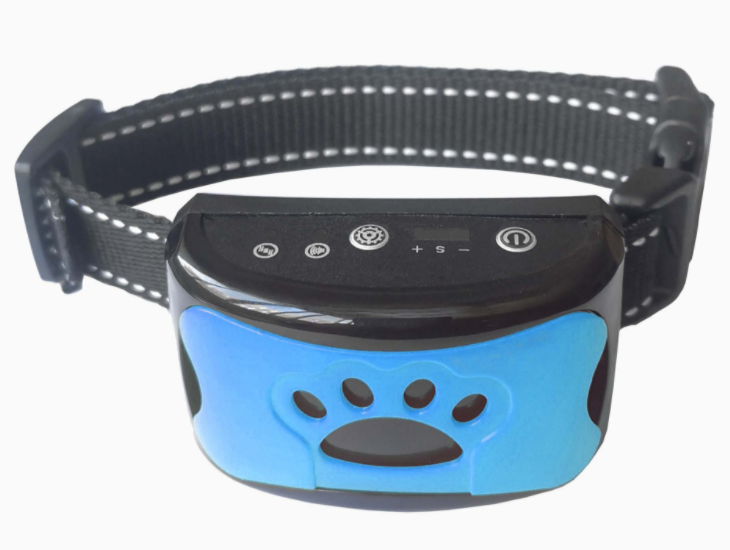 Hundetraining Halsband Wasserdicht Elektrisch Haustier Fernbedienung Wiederaufladbarer Hunde Trainer Bell Stopp Gerät Mit Schock Vibration Ton
