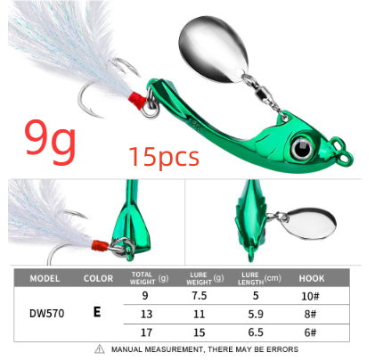 Lure String Moon Spinning Sequins Long-distance Casting