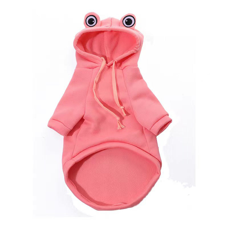Roupa de Velo para Cão Pequeno ou Médio Frog Dog Artigos para Animais