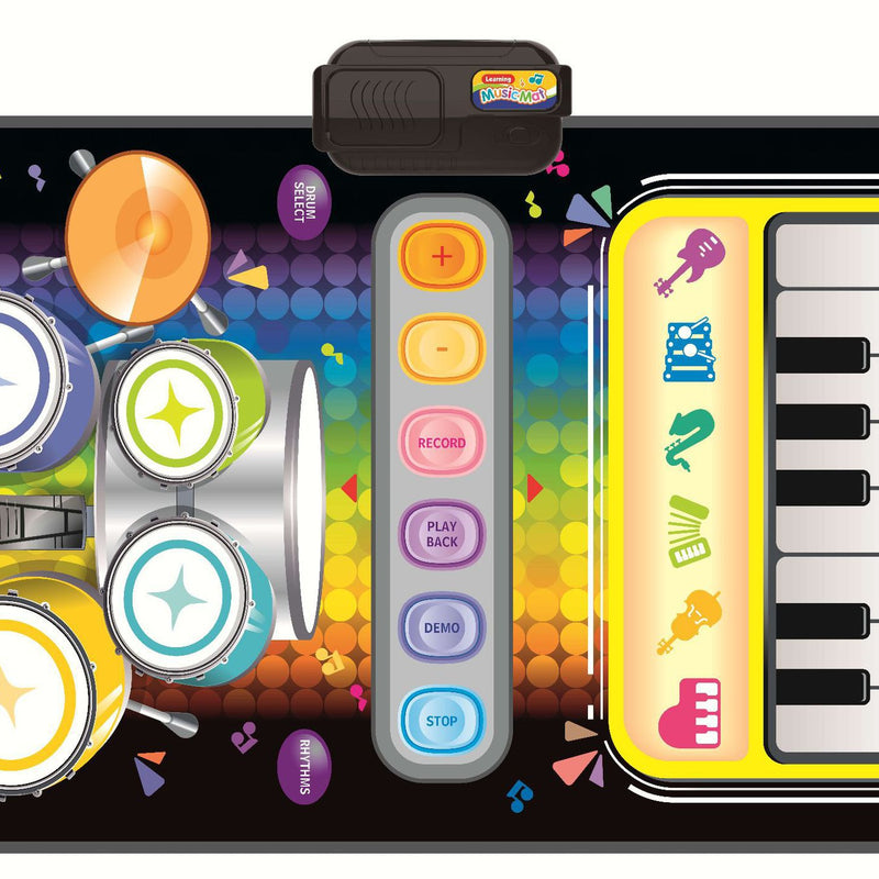Children's Two-in-one Multifunctional Drum Kit Interactive Toy