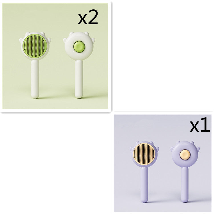 Katzenkamm-Massage-Haustier-Zauberkamm-Haarentfernung-Katzen- und Hundebürste Haustier-Pflege- und Reinigungszubehör Kratzgerät