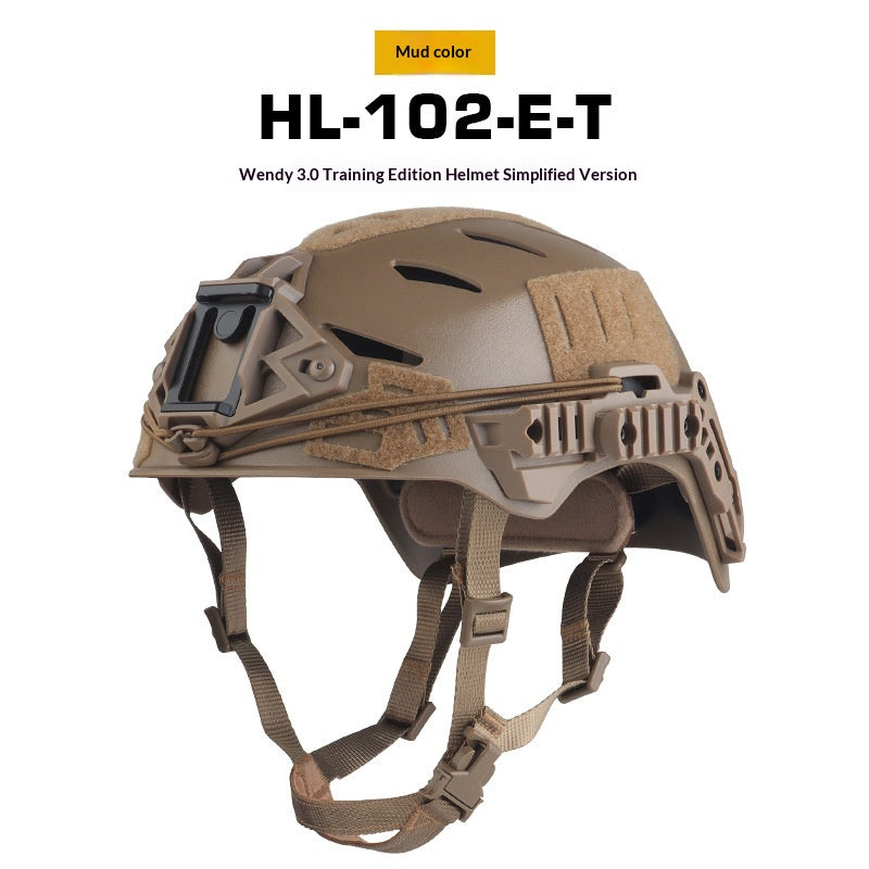 Guide Rail Geometric Sandblasting Simplified Helmet