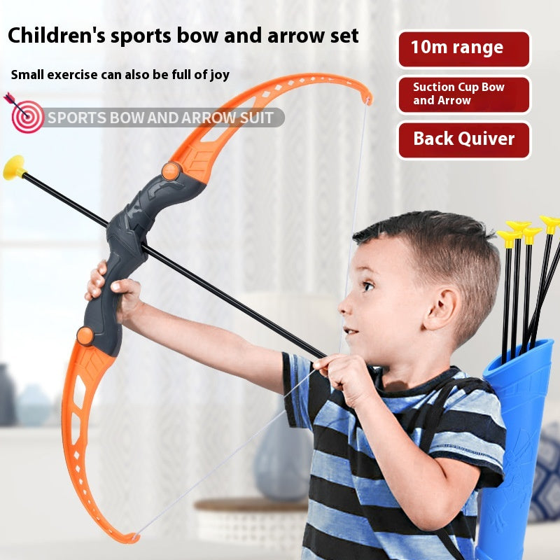 Children's Toy Suit Parent-child Outdoor Sports Boy's Traditional Bow And Arrow
