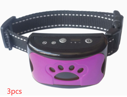 Hundetraining Halsband Wasserdicht Elektrisch Haustier Fernbedienung Wiederaufladbarer Hunde Trainer Bell Stopp Gerät Mit Schock Vibration Ton