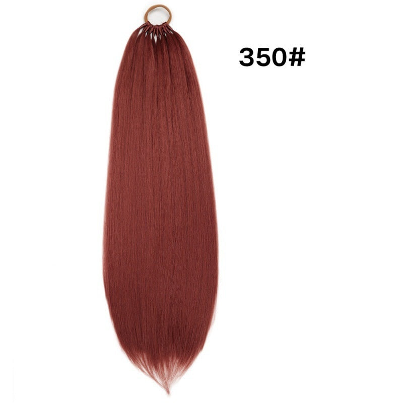 Wig Ponytail 60 Cm Long Straight Synthetic Ponytail Extension Made Of Heat-resistant Fiber