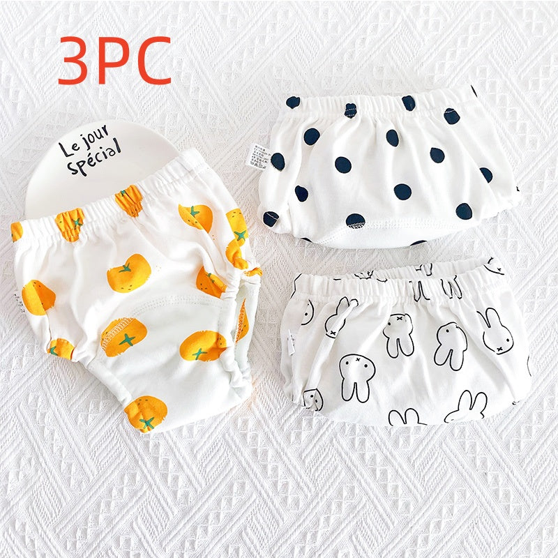 Baby's 6-layer Gauze Breathable Diaper Training Pants