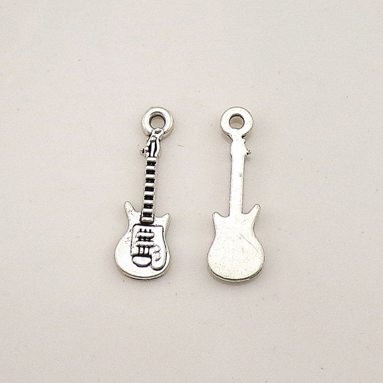 Legierung Dekorationszubehör Musikinstrument Gitarre Hängeschmuck Anhänger