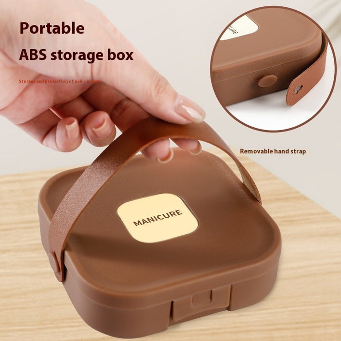 Anti-splash Portable Household Fingernail Maintenance Kit