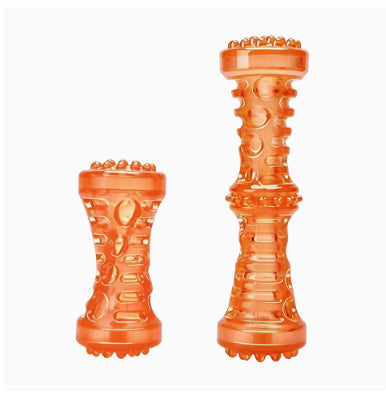Brinquedo para animais de estimação molar com som em TPR