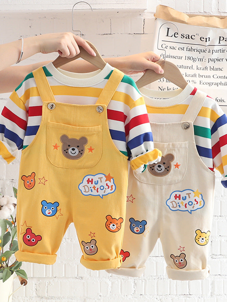 Boys' Top Overalls Suit