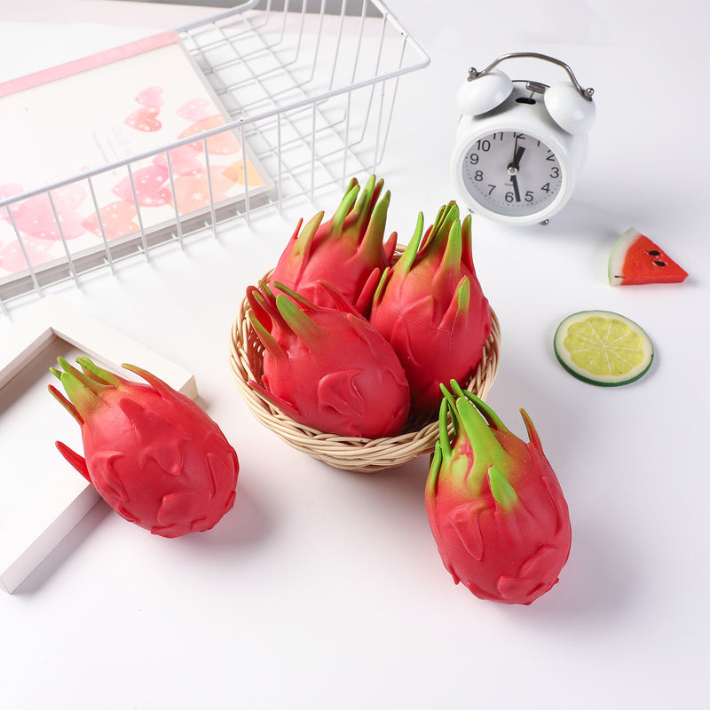 Creative Simulation Dragon Fruit Stress-Relief Gag Toy