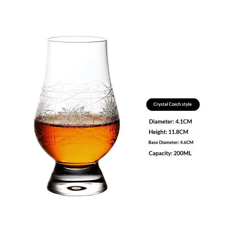 Kristallglas-ISO-Becher für direktes Trinken und zur Aromaprobe