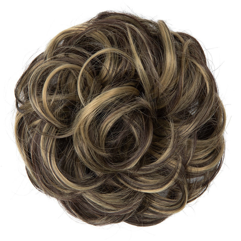 Hochtemperatur-Seiden-Haargummi Damen Dutt elastisches Haarband voluminöse natürliche Locken