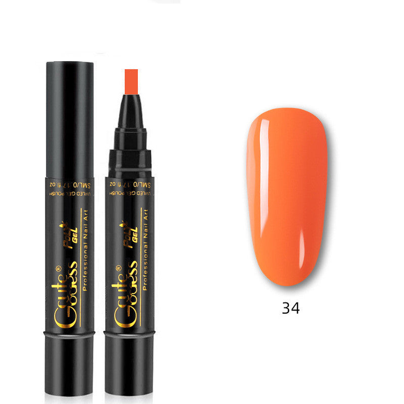 Caneta de Cola para Unhas 3 em 1, Caneta de Cola de Passo Único, Caneta Íman para Unhas de Gel Fotopolimerizáveis, Caneta Íman Forte para Efeito Olho de Gato e Efeito Água, Ferramenta de Manicure DIY