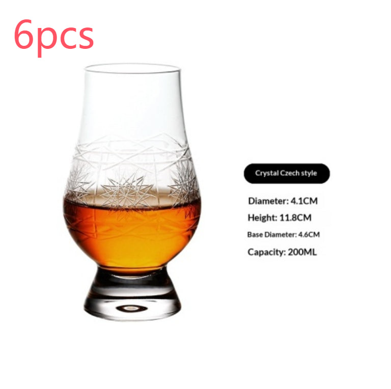 Kristallglas-ISO-Becher für direktes Trinken und zur Aromaprobe