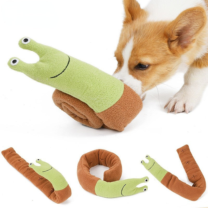 Schnüffelteppich für Hunde, Futtersuchschalen, Interaktives Welpenspielzeug, Plüsch-Kauspielzeug für Hunde, Slow Feeder Spiel für Langeweile, Pädagogisches Hundespielzeug mit Quietscher, Haustierspielzeug für große, mittelgroße und kleine Hunde