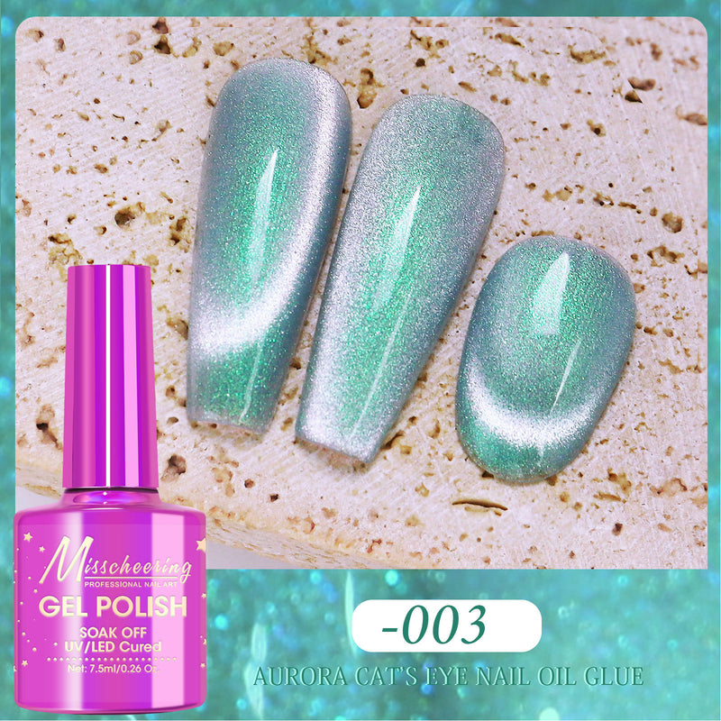 Verniz de Unhas Polar Day Crystal Cat's Eye Dazzling Magic Color