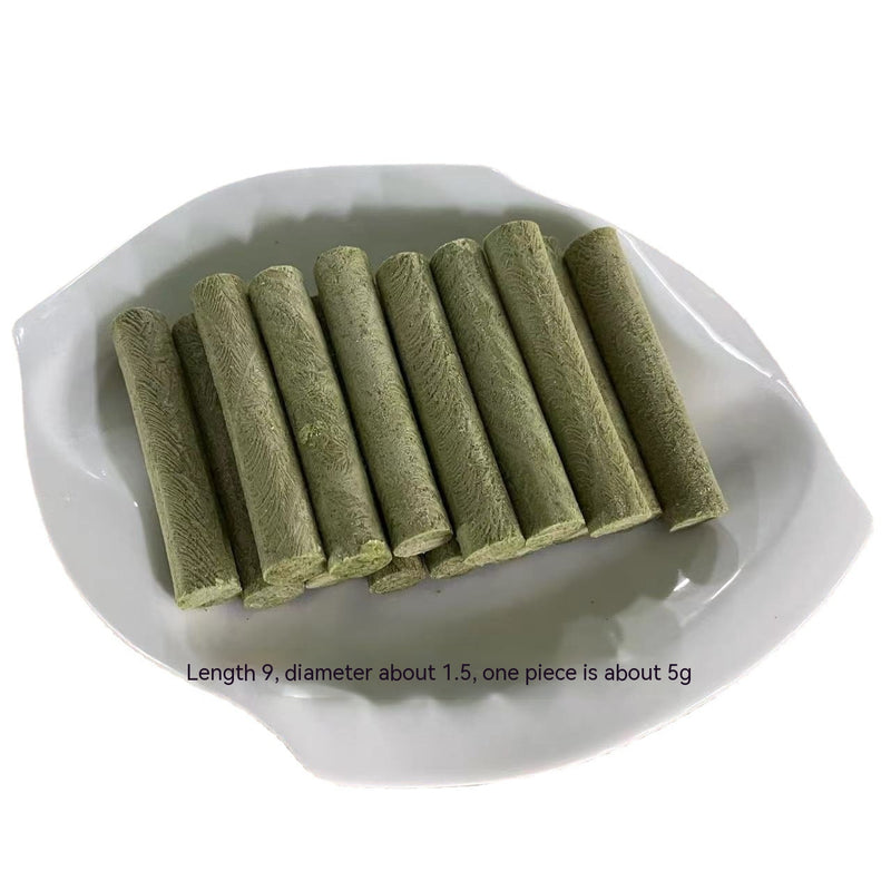 Gefriergetrocknete Katzengras-Sticks, 5 Stück, eine Packung dünne Sticks, gefriergetrocknet