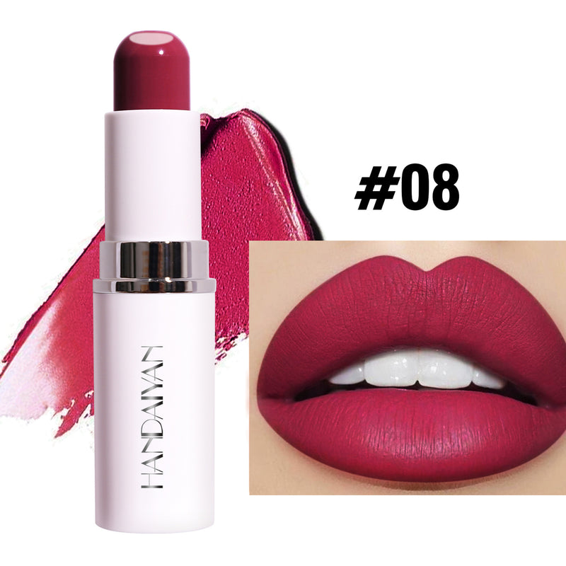 Lippenstift Lippenstift Zwei-in-eins-Sandwich Weiblich Matt Feuchtigkeitsspendend
