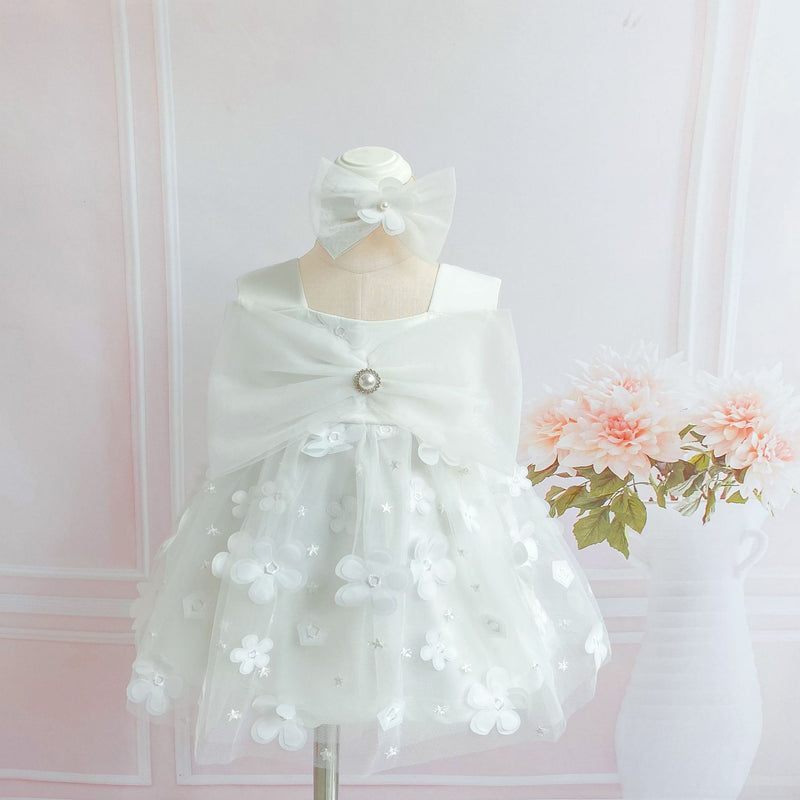 Vestido de Princesa Antigo para Menina Bebé