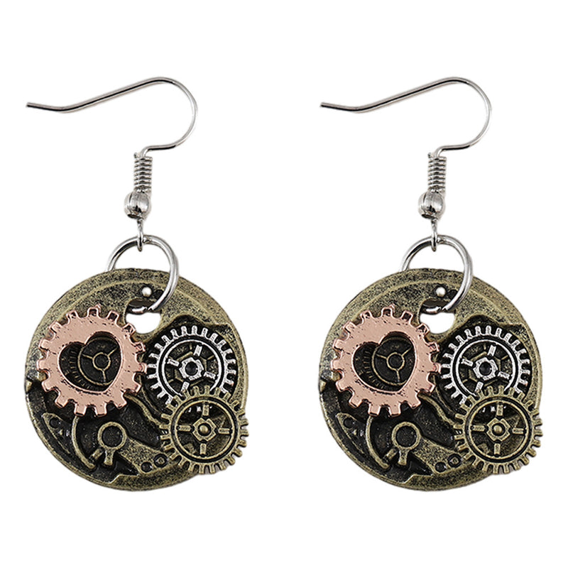 Jewelry Vintage Gear Earrings Steampunk