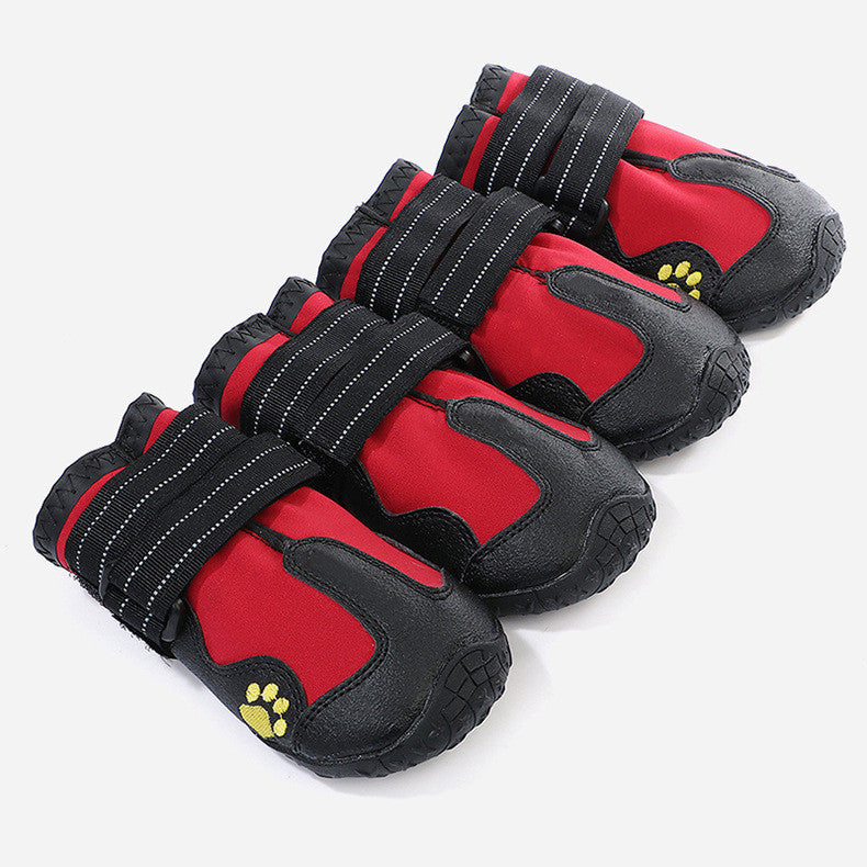 Botas impermeáveis para cão