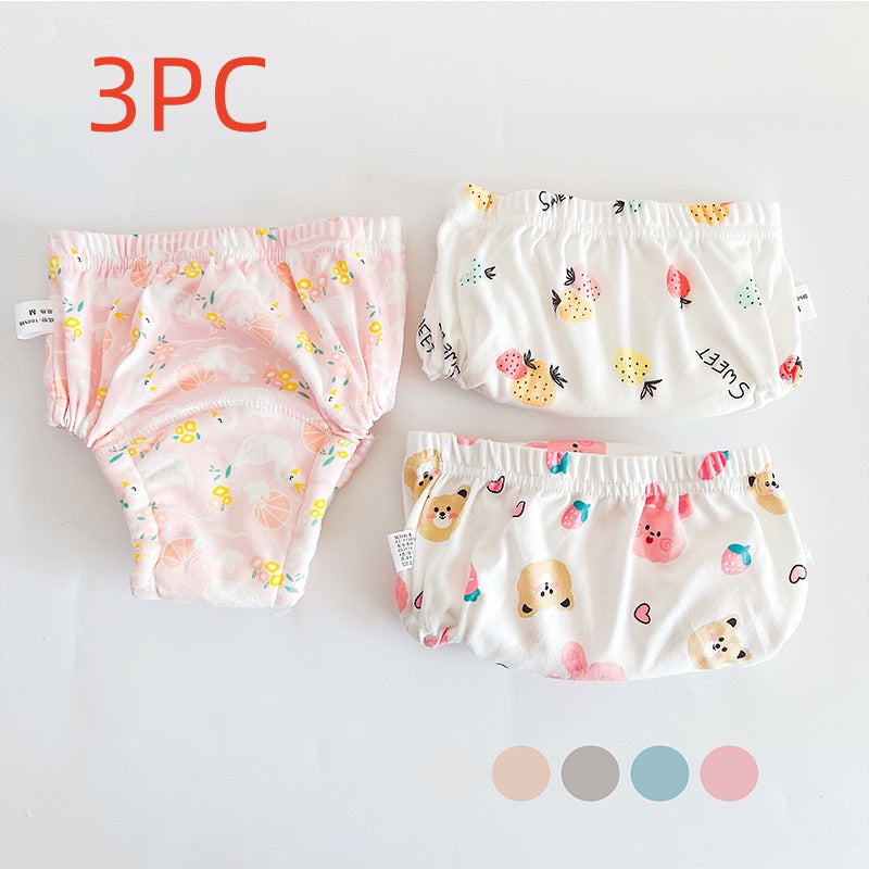 Baby's 6-layer Gauze Breathable Diaper Training Pants
