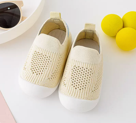 Sapatos de Caminhada com Sola Macia e Antiderrapante para Bebé (Primavera/Outono)