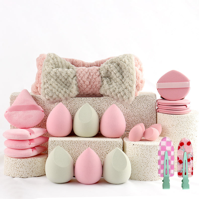 Bolsa de cosméticos de viagem com cinto de 40 peças para utensílios de beleza